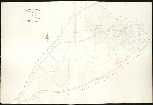 Blanc - Section D3, dite de la Coulaudière.