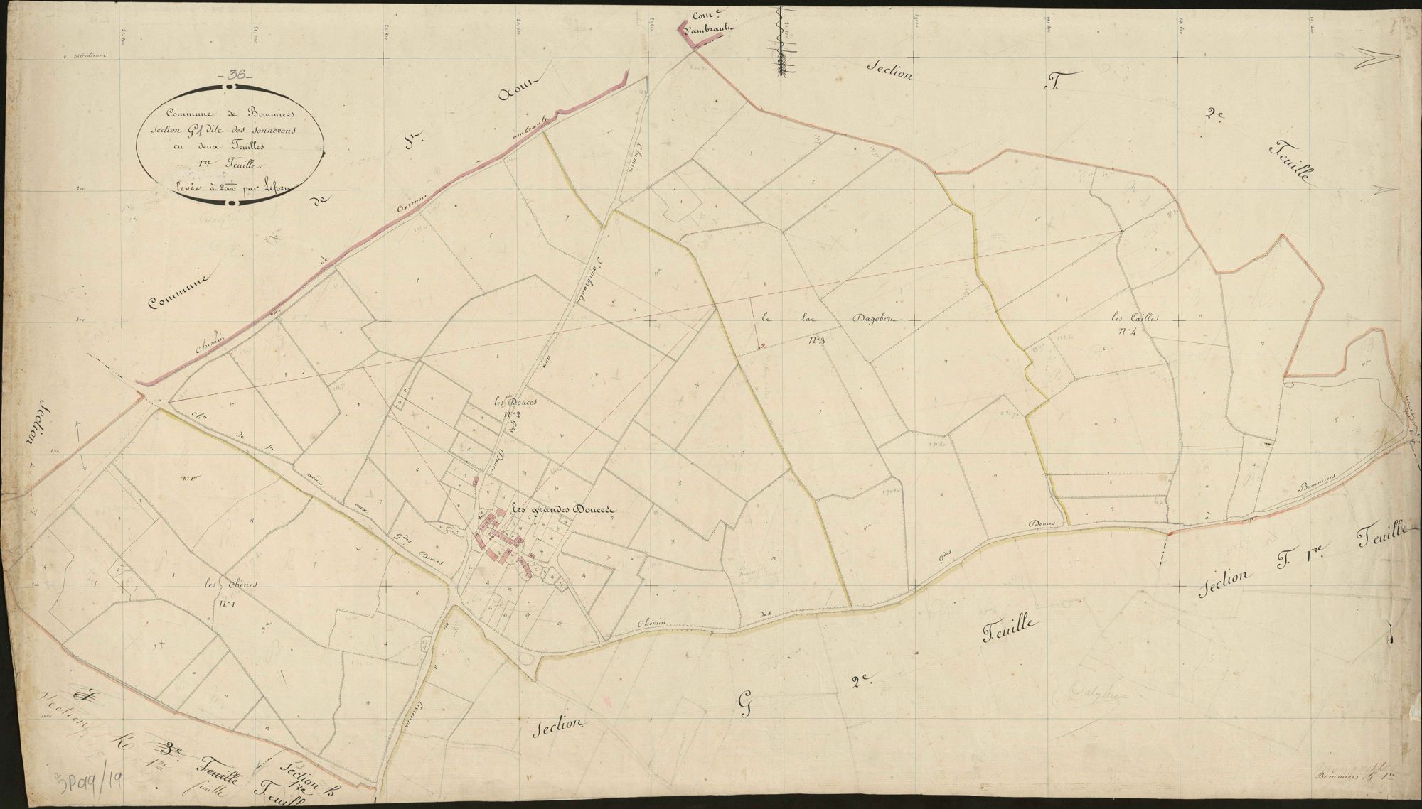 Bommiers - Section G1, dite des Sonnerons.