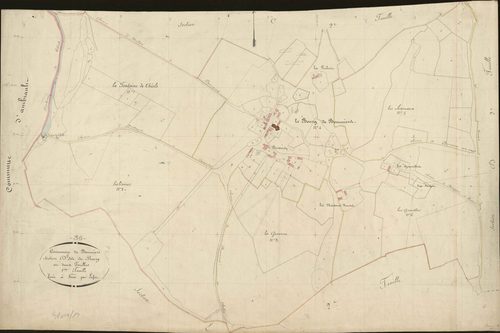 Bommiers - Section D1, dite du Bourg.