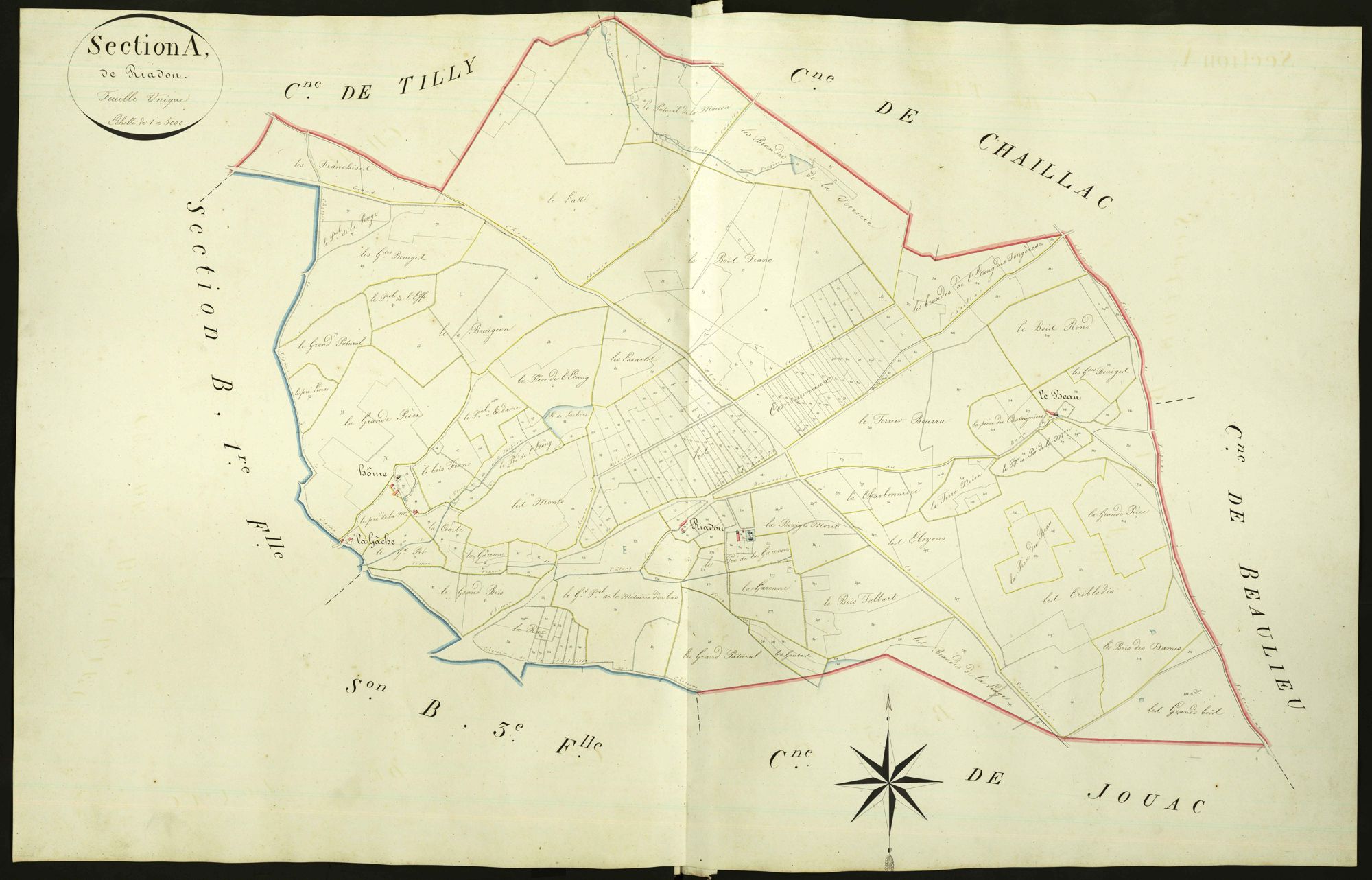 Bonneuil - Section A, dite de Riadou.