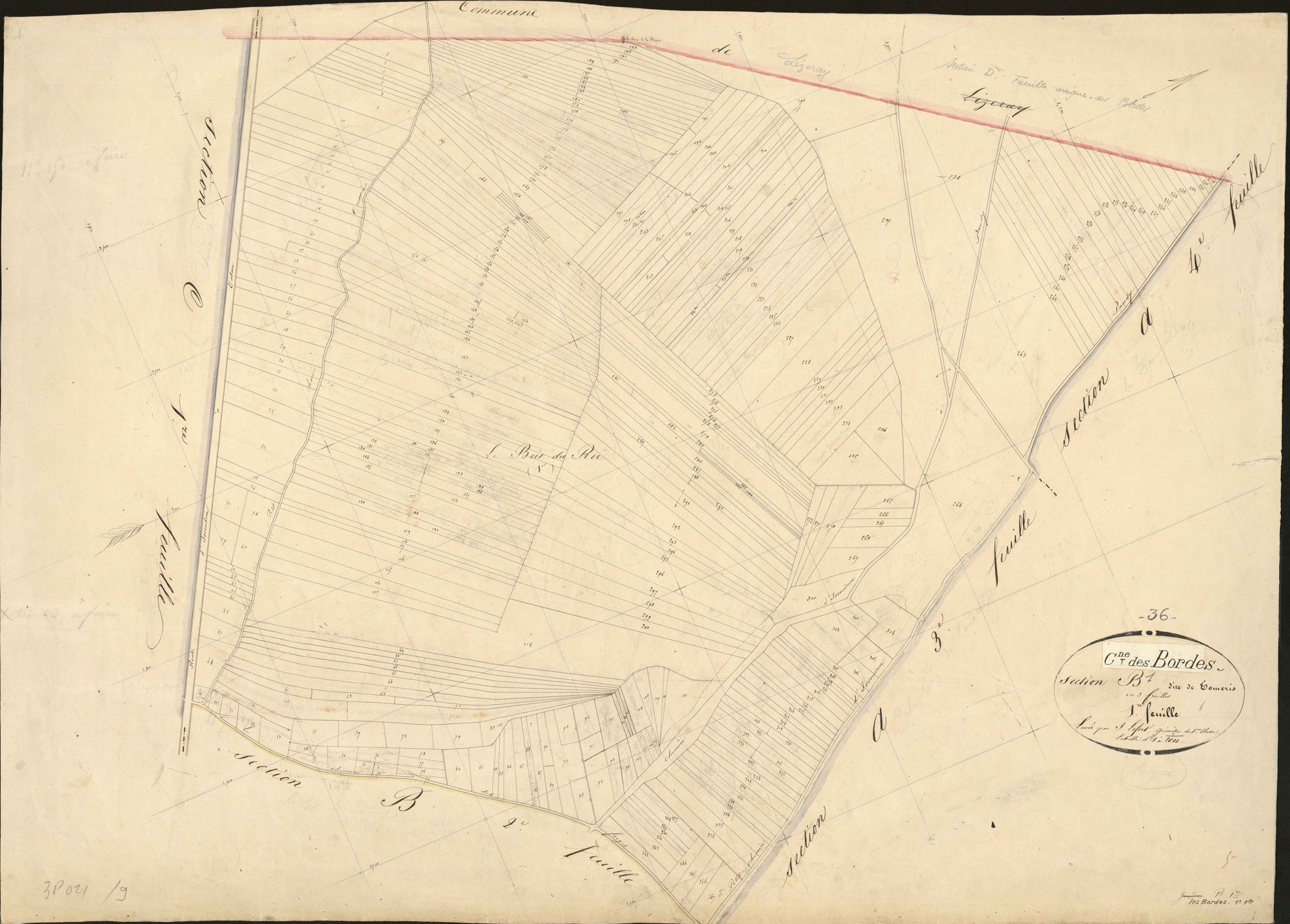 Bordes - Section B1, ancienne section dite Tomeris d'Issoudun.
