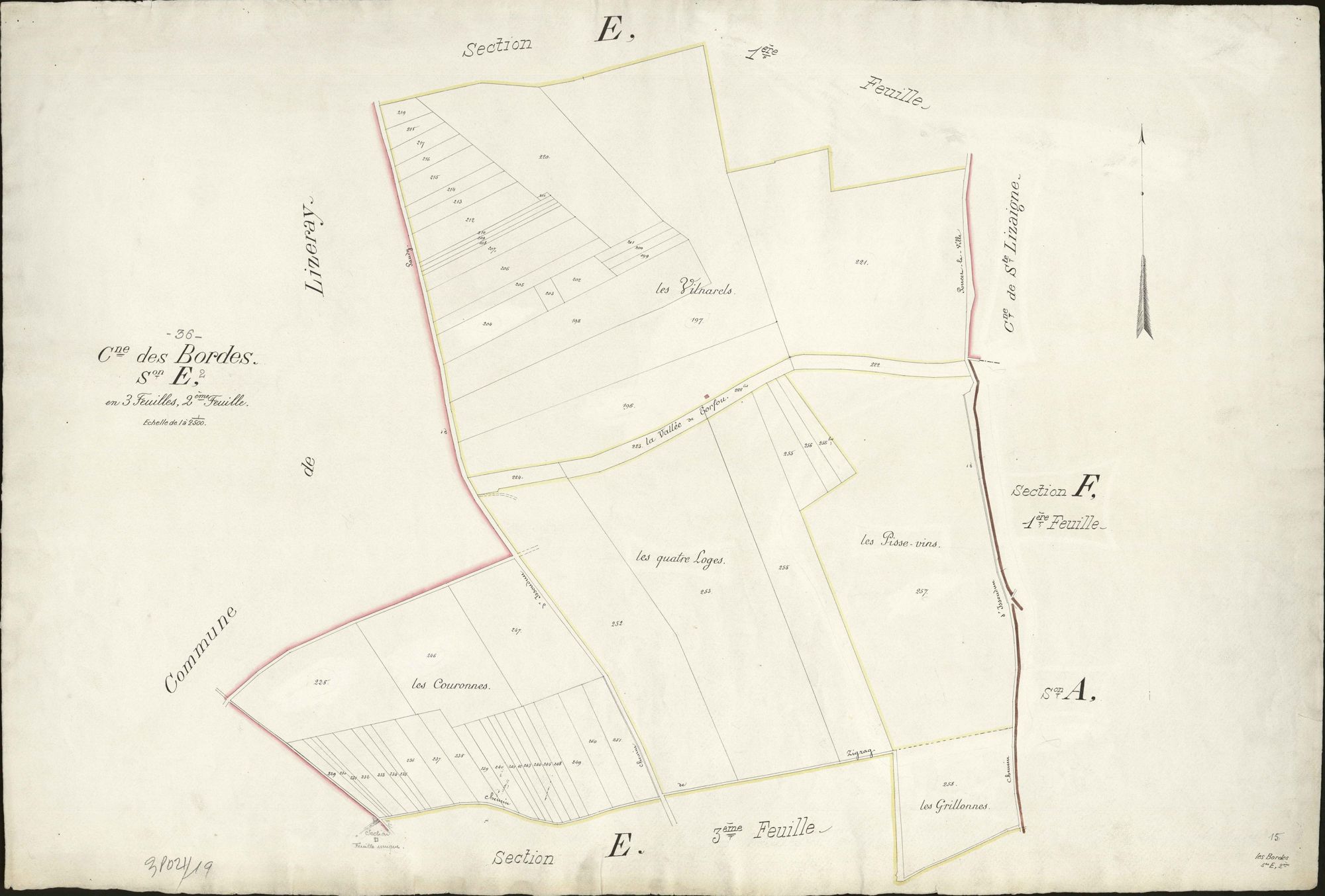 Bordes - Section E2.