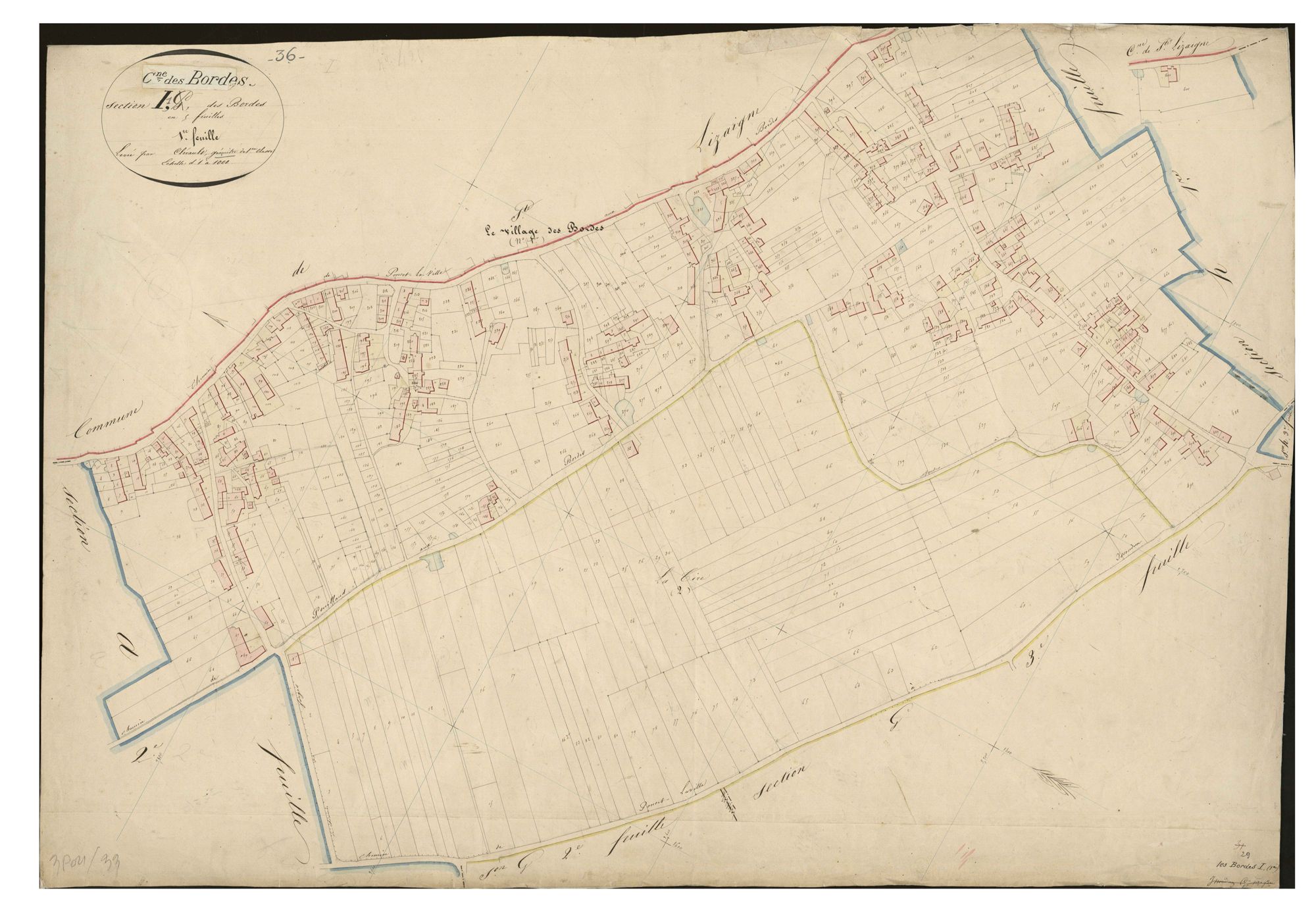 Bordes - Section I1, ancienne section dite Les Bordes d'Issoudun (G1).