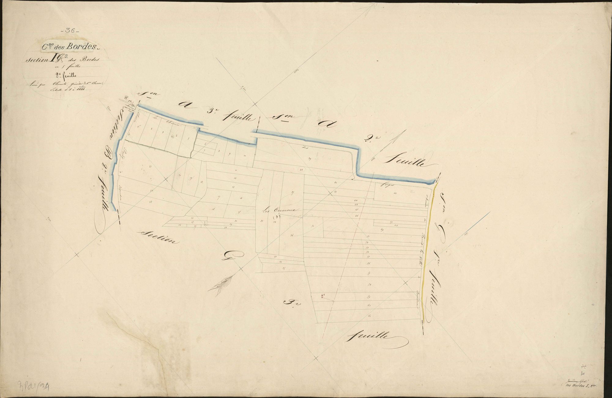 Bordes - Section I2, ancienne section dite Les Bordes d'Issoudun (G2).
