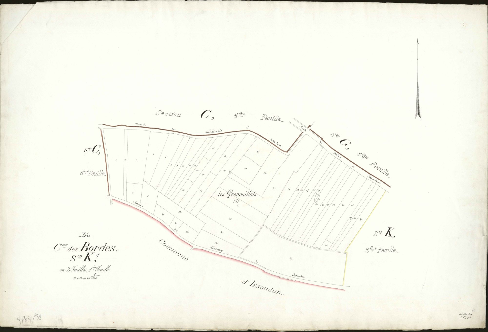 Bordes - Section K1.