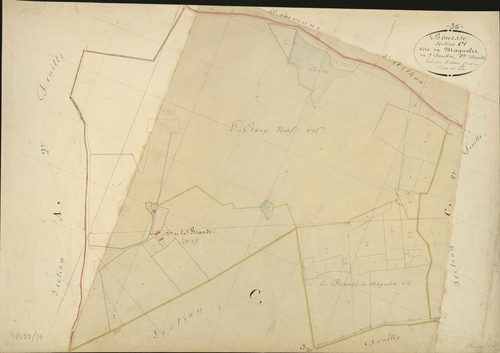 Bouesse - Section C1, dite du Magnolet.