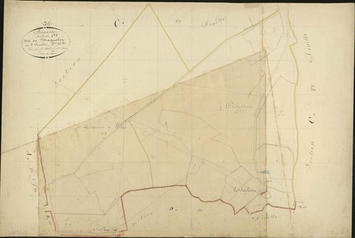Bouesse - Section C3, dite du Magnolet.