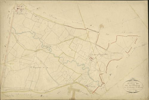 Bouesse - Section E2, dite du Bourg.