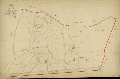 Bouges - Section A2, dite du Grand Moulin.