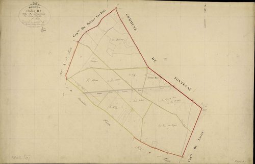 Bouges - Section B1, dite de l'Orme Dur.