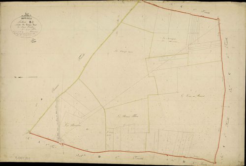 Bouges - Section B2, dite de l'Orme Dur.