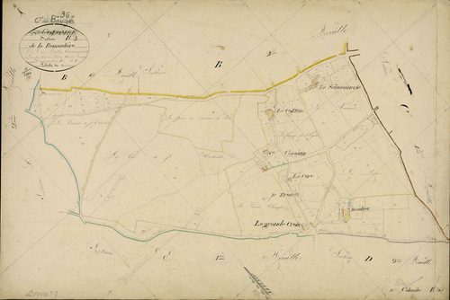 Bouges - Section B3, dite de la Renaudière (ancienne section B3 de Sainte Colombe).