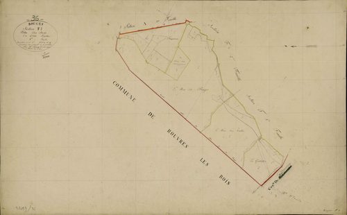Bouges - Section F1, dite des Bois.
