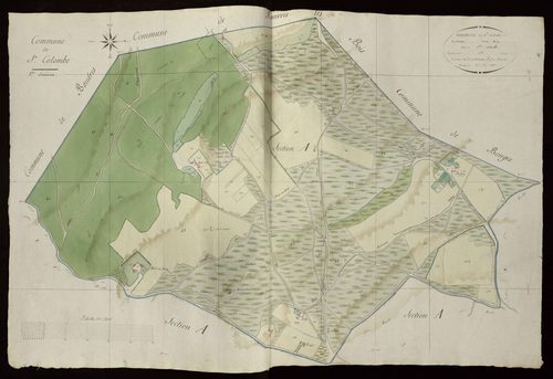 Bouges - Section A1, dite de Sainte-Colombe (ancienne commune de Sainte-Colombe).