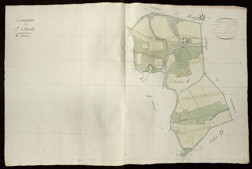 Bouges - Section A2, dite de Sainte-Colombe (ancienne commune de Sainte-Colombe).