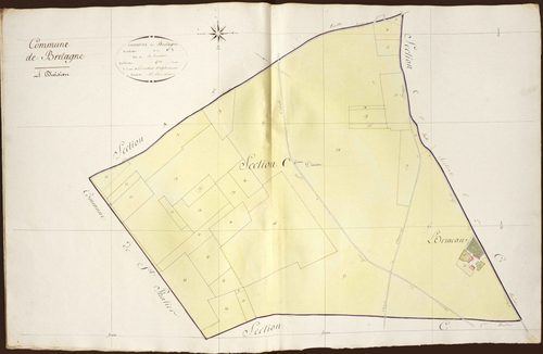 Bretagne - Section C4, dite de la Jouaneterie.