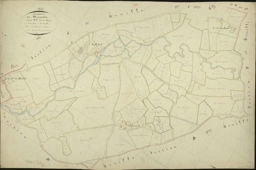 Briantes - Section C3, dite du Bourg.