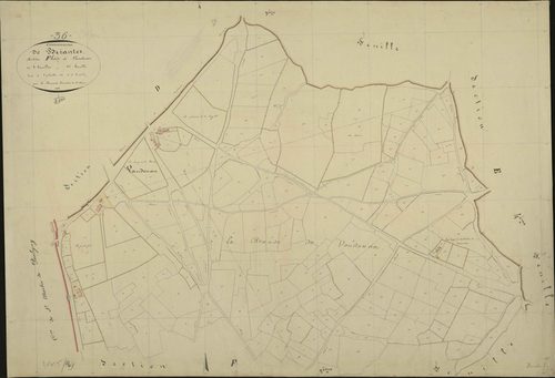 Briantes - Section F1, dite de Vaudouan.