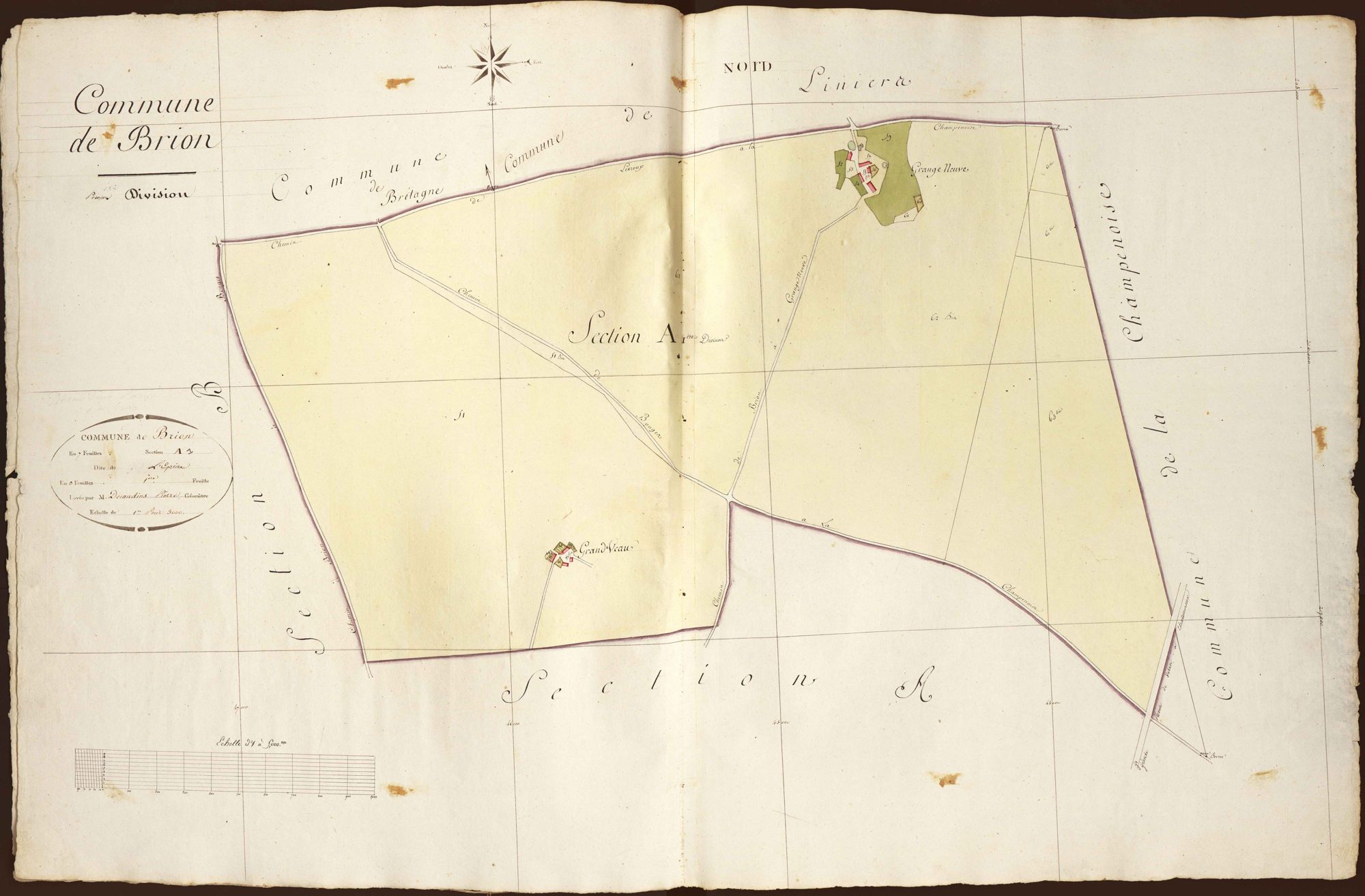 Brion - Section A1, dite de L'Epine.