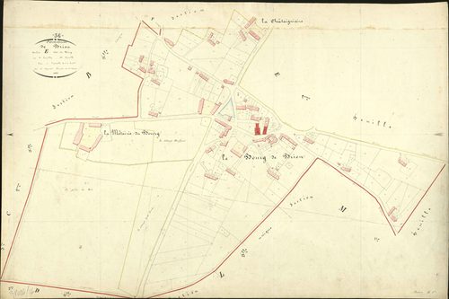 Brion - Section E1, dite du Bourg.