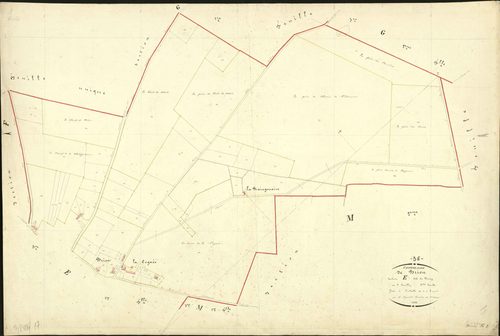 Brion - Section E2, dite du Bourg.