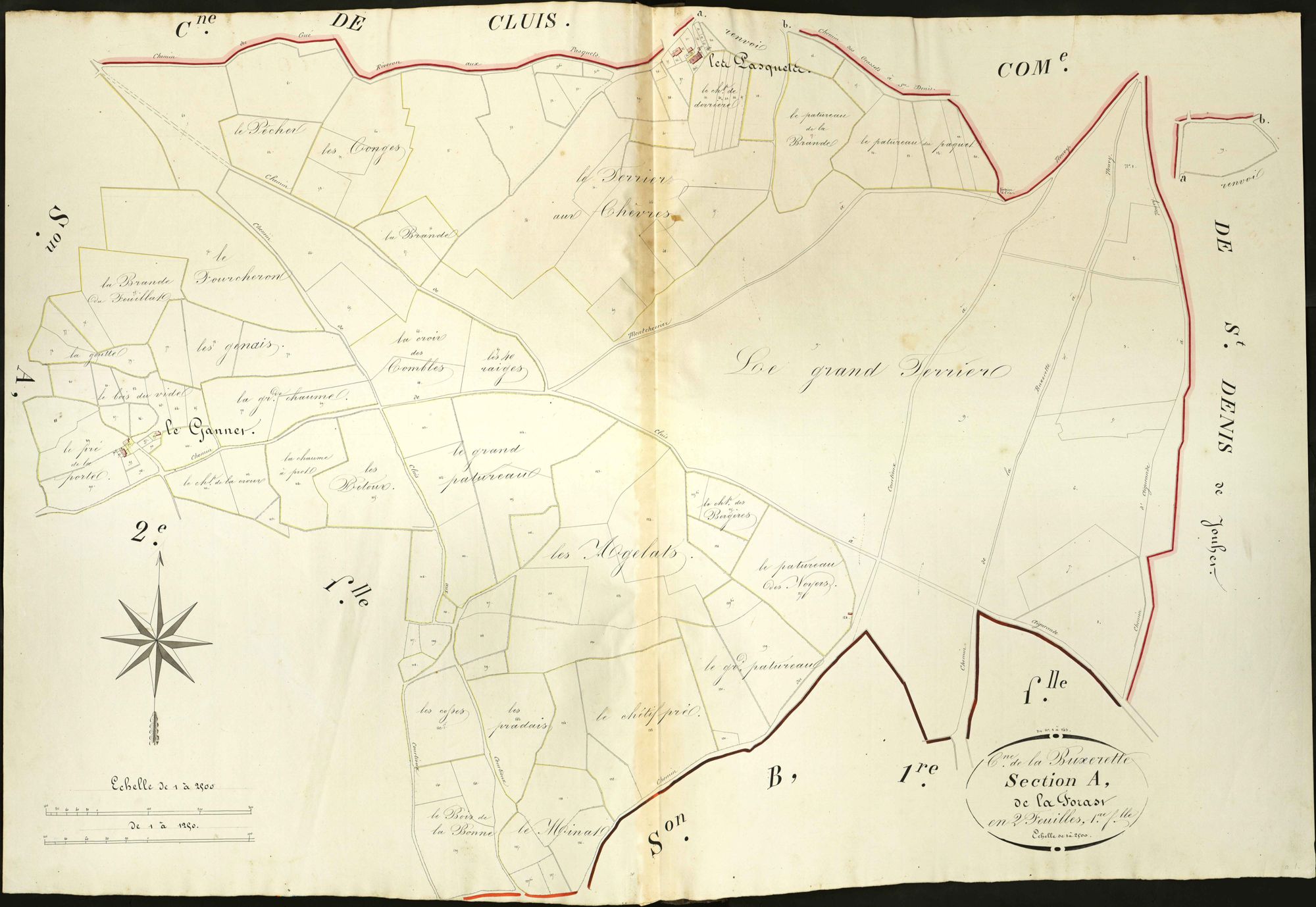 Buxerette - Section A1, dite de la Forast.