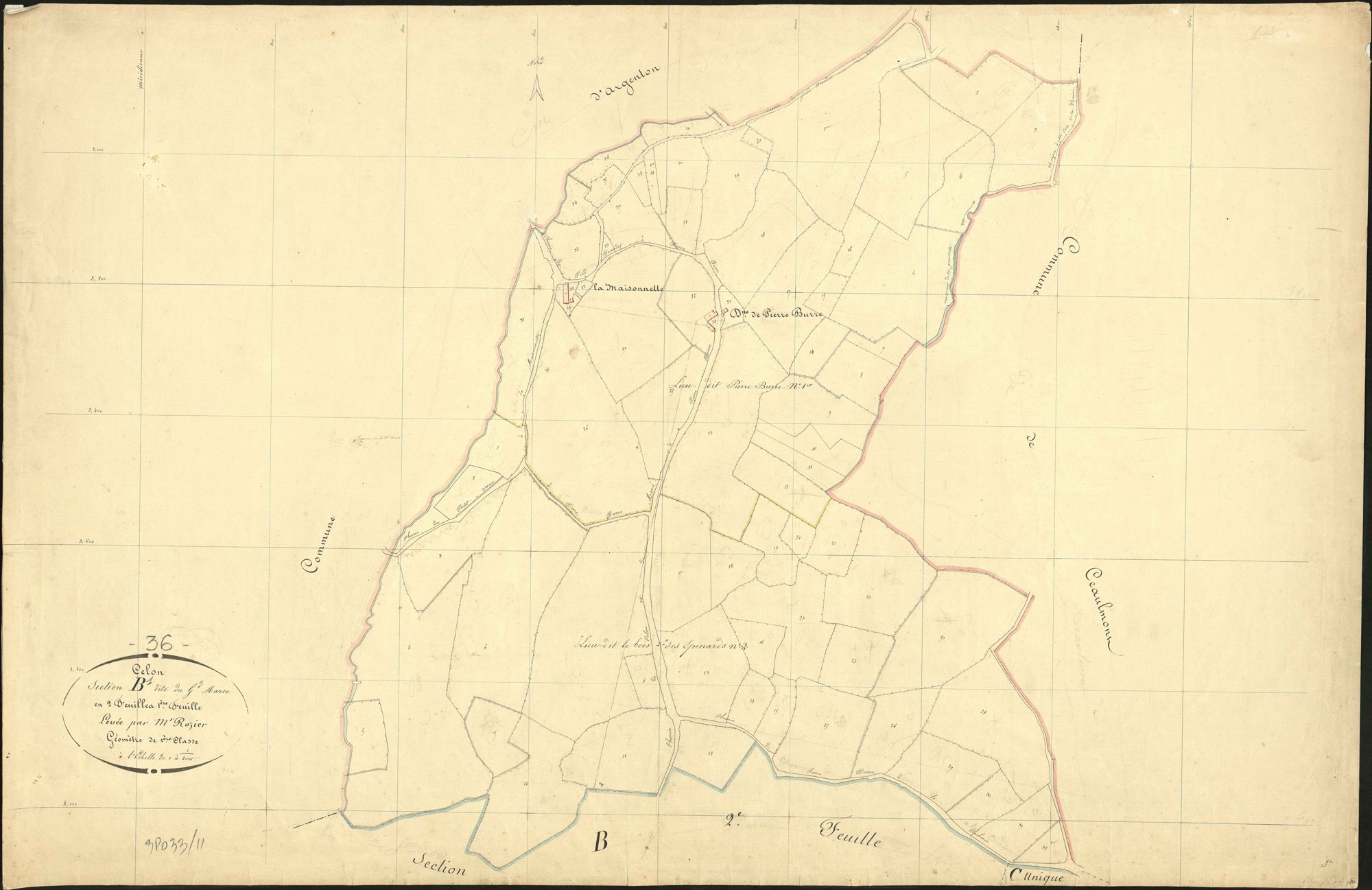 Celon - Section B1, dite du Grand Marce.