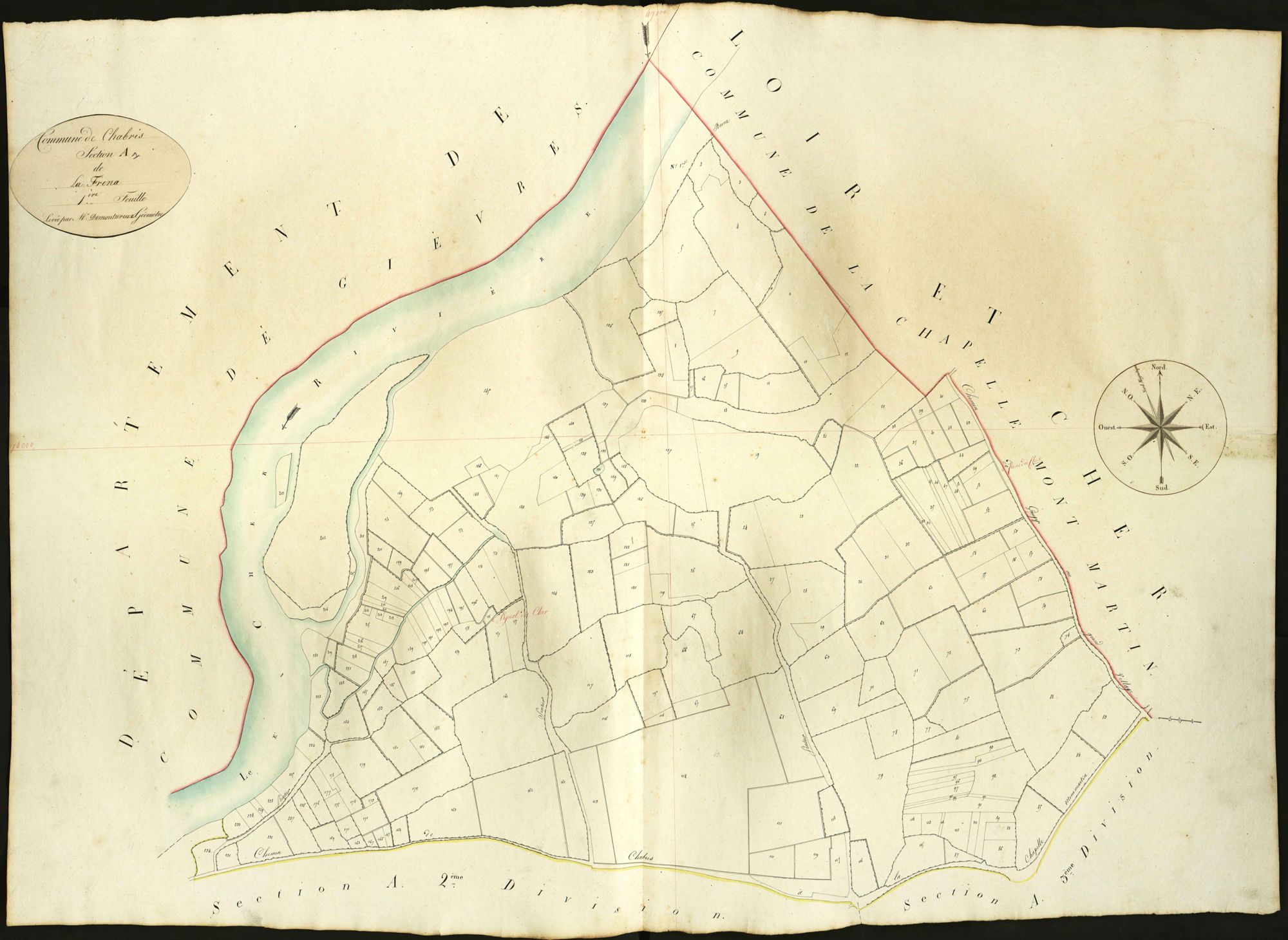 Chabris - Section A1, dite de La Frenaie.