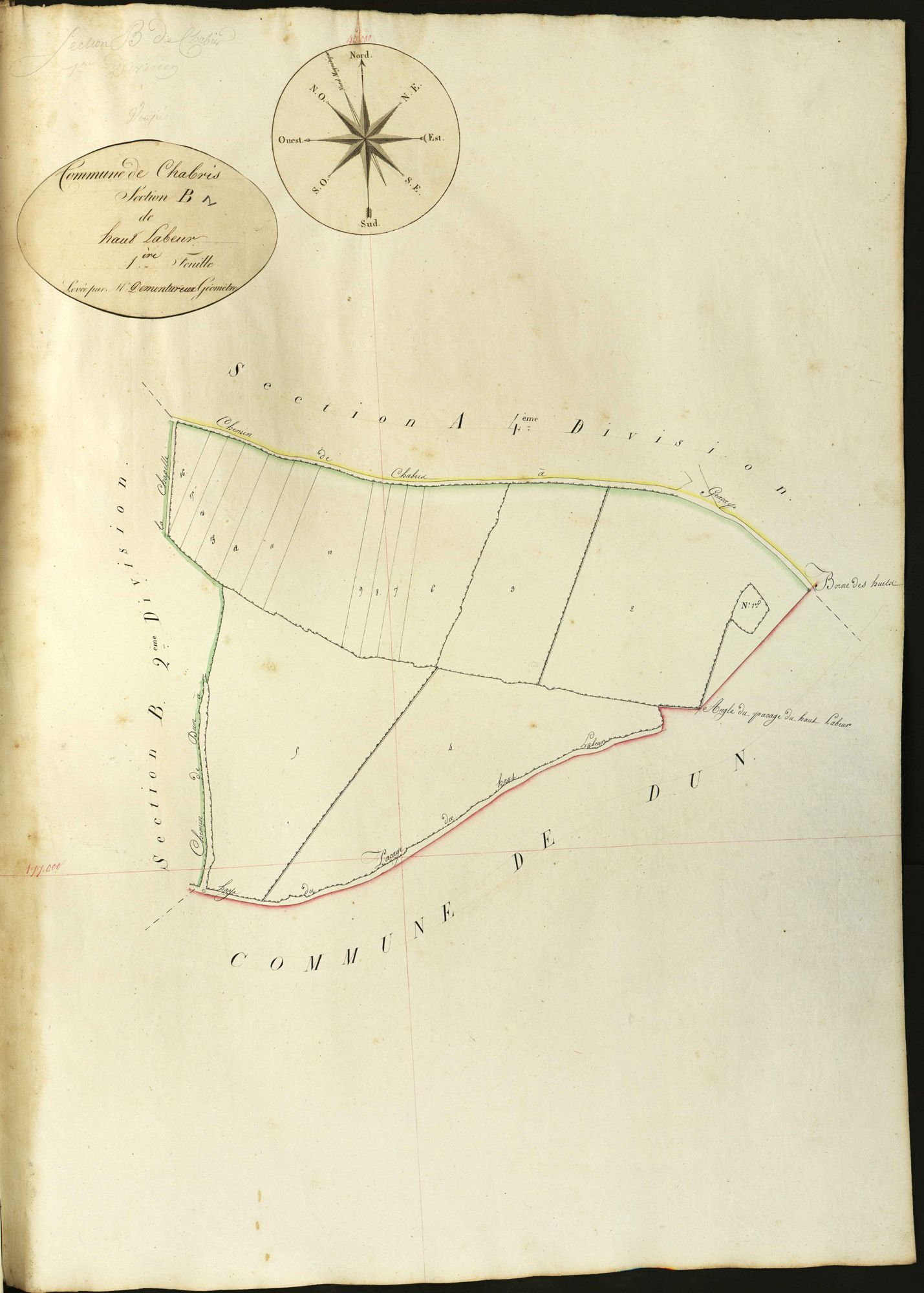 Chabris - Section B1, dite de Haut Labeur.