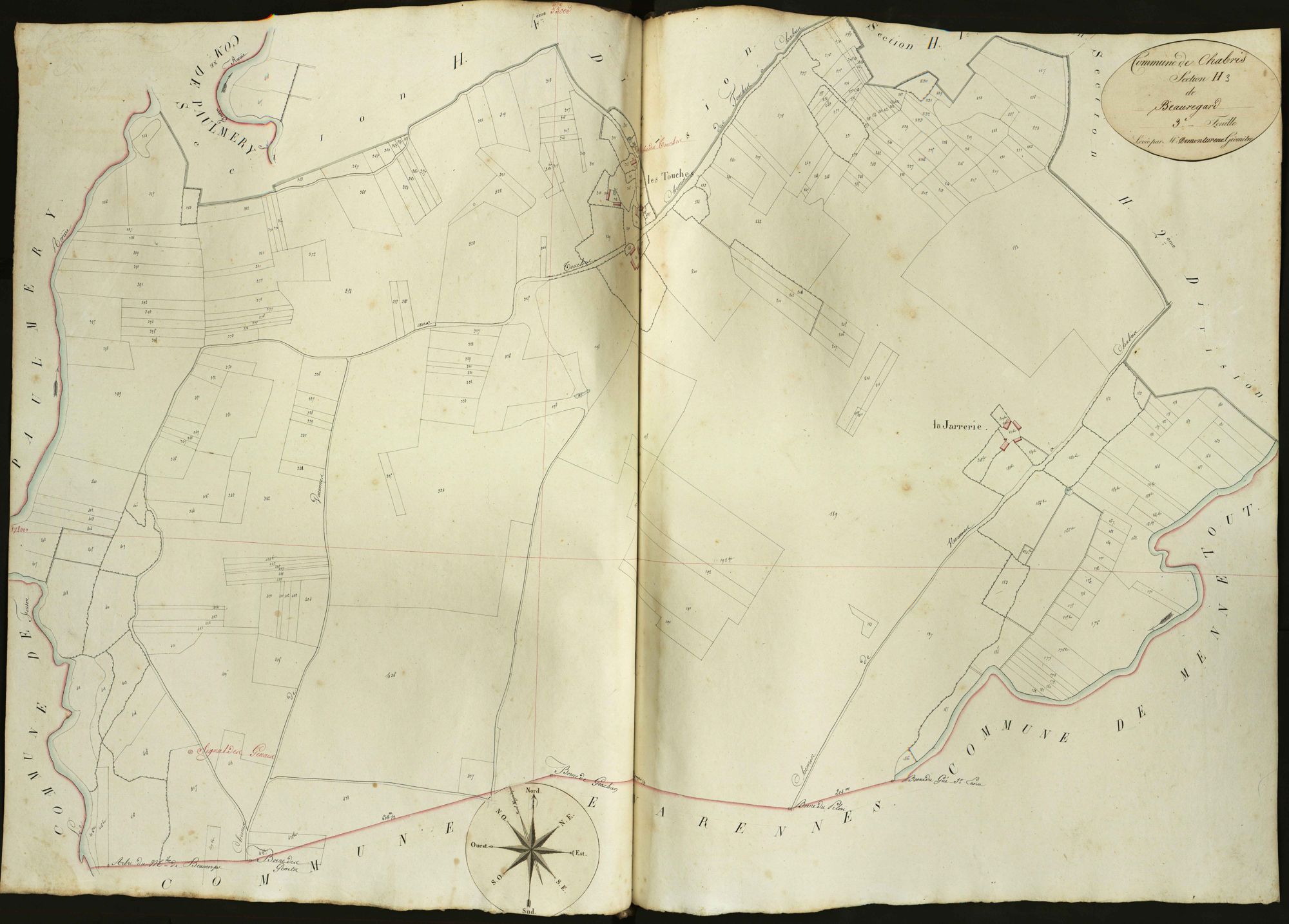 Chabris - Section H3, dite de Beauregard.