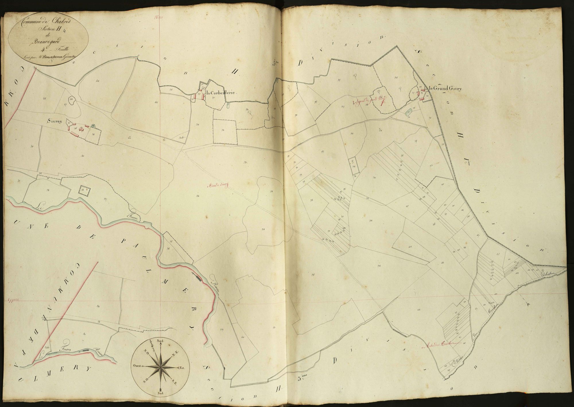 Chabris - Section H4, dite de Beauregard.