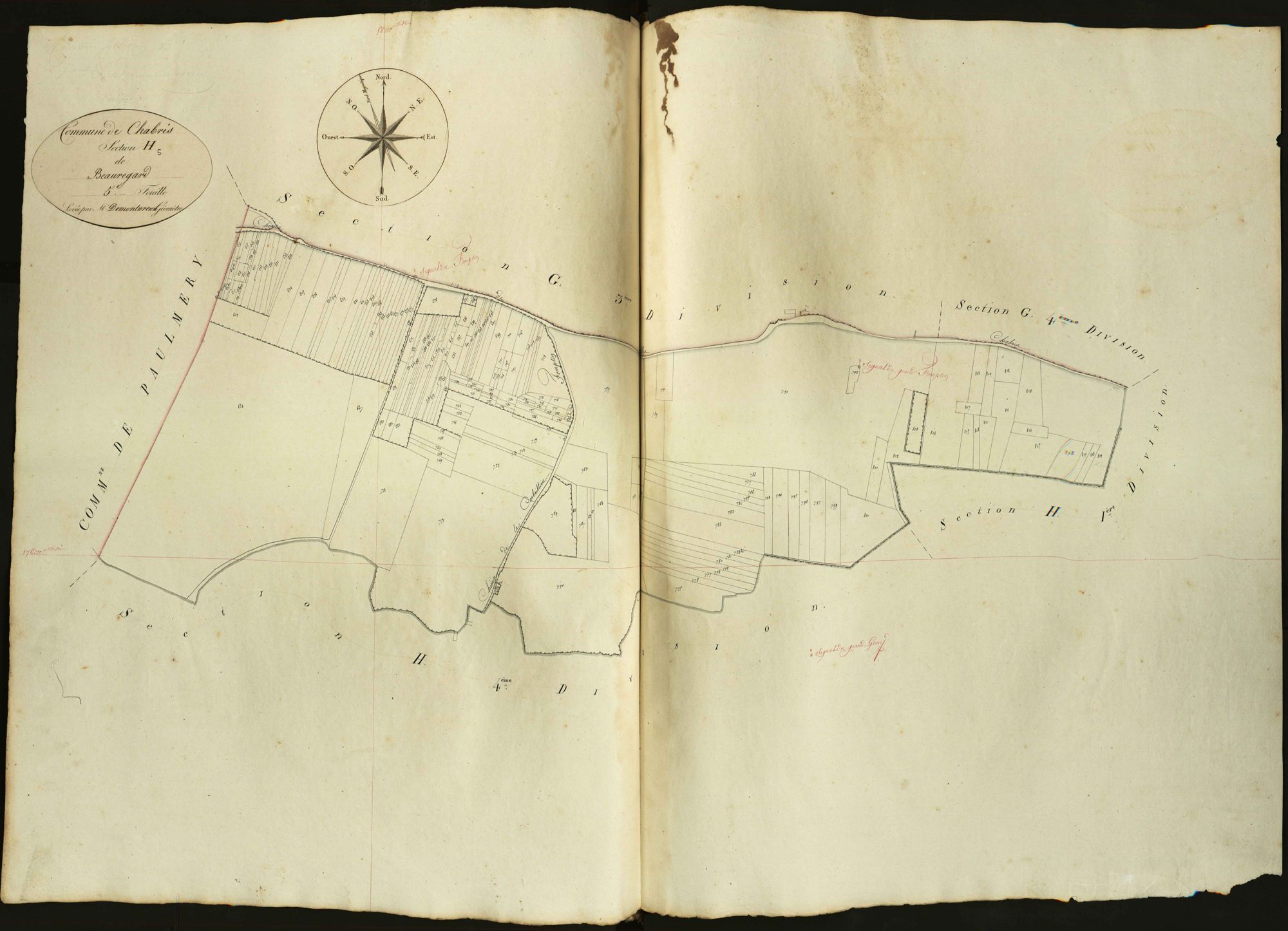 Chabris - Section H5, dite de Beauregard.