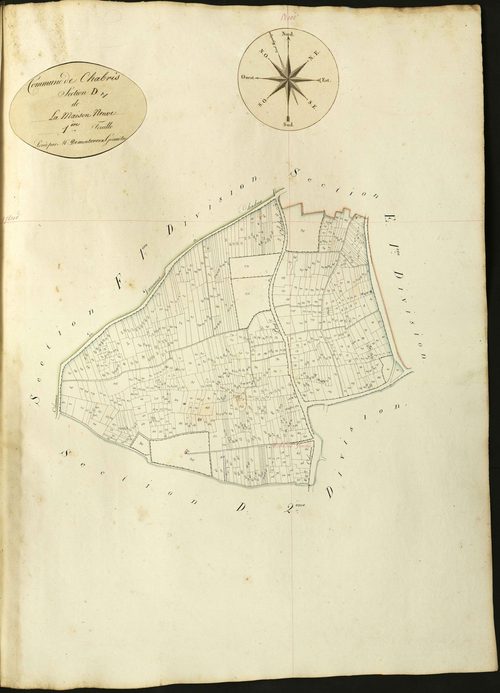 Chabris - Section D1, dite de La Maison Neuve.