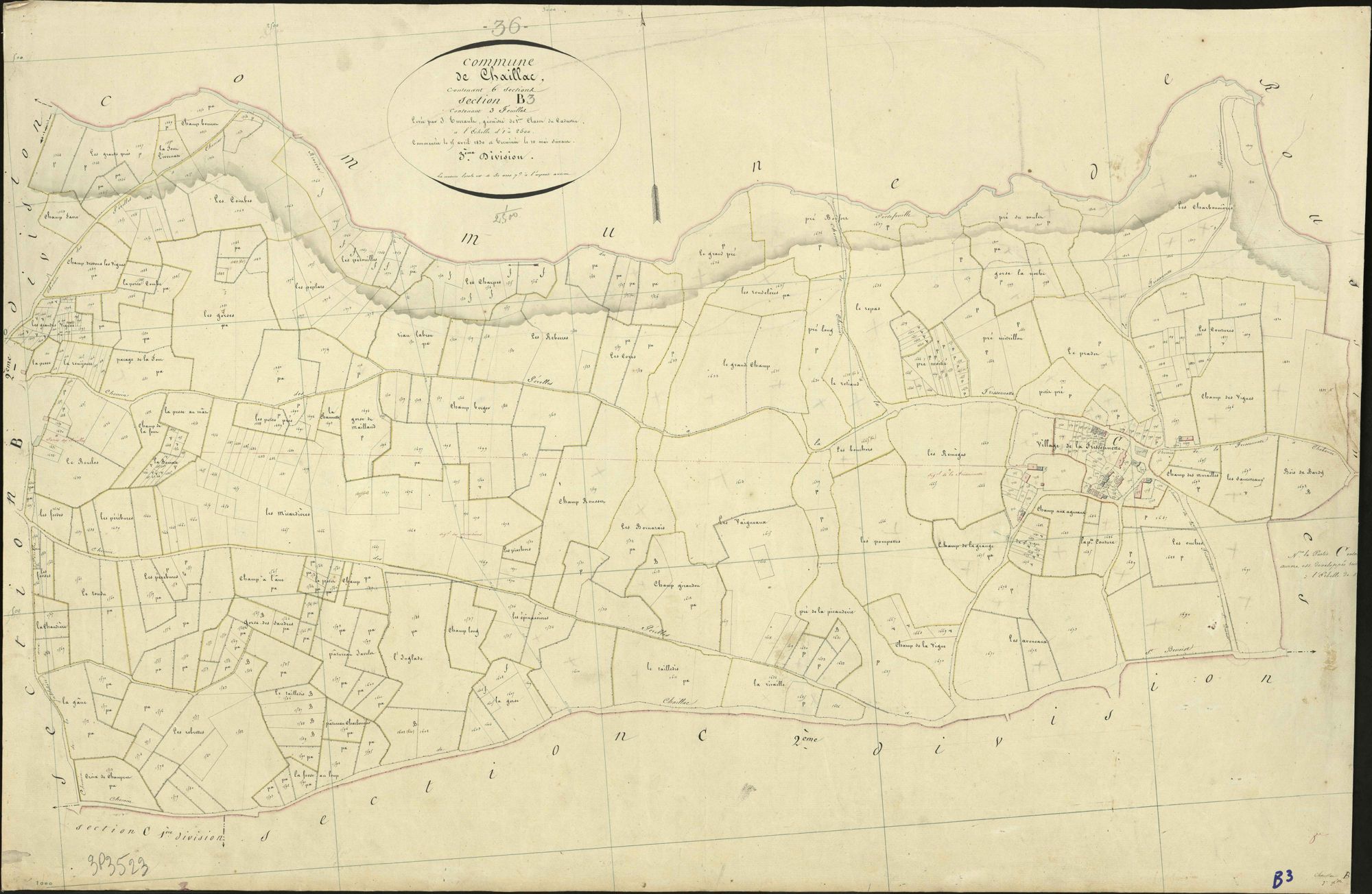 Chaillac - Section B3.