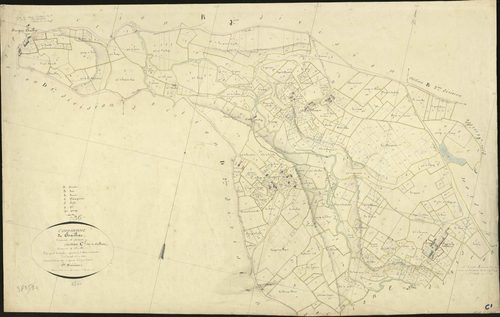 Chaillac - Section C1, dite de Saillant.