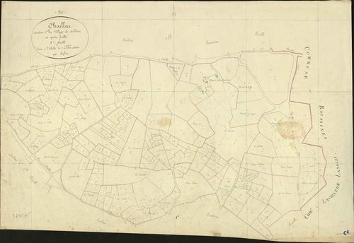 Chaillac - Section C2, dite du village de Seillant.