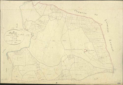 Chaillac - Section C4, dite du village de Seillant.