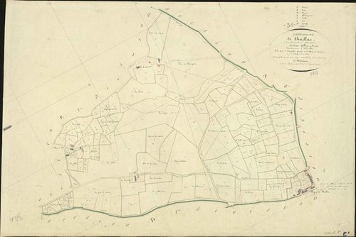 Chaillac - Section E1, dite du Breuil.
