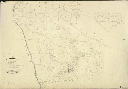 Chaillac - Section E4, dite du Breuil.