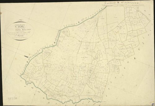 Chaillac - Section E5, dite du Breuil.