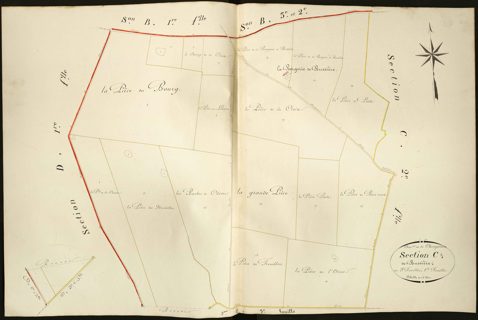 Champenoise - Section C1, dite de Bussière.