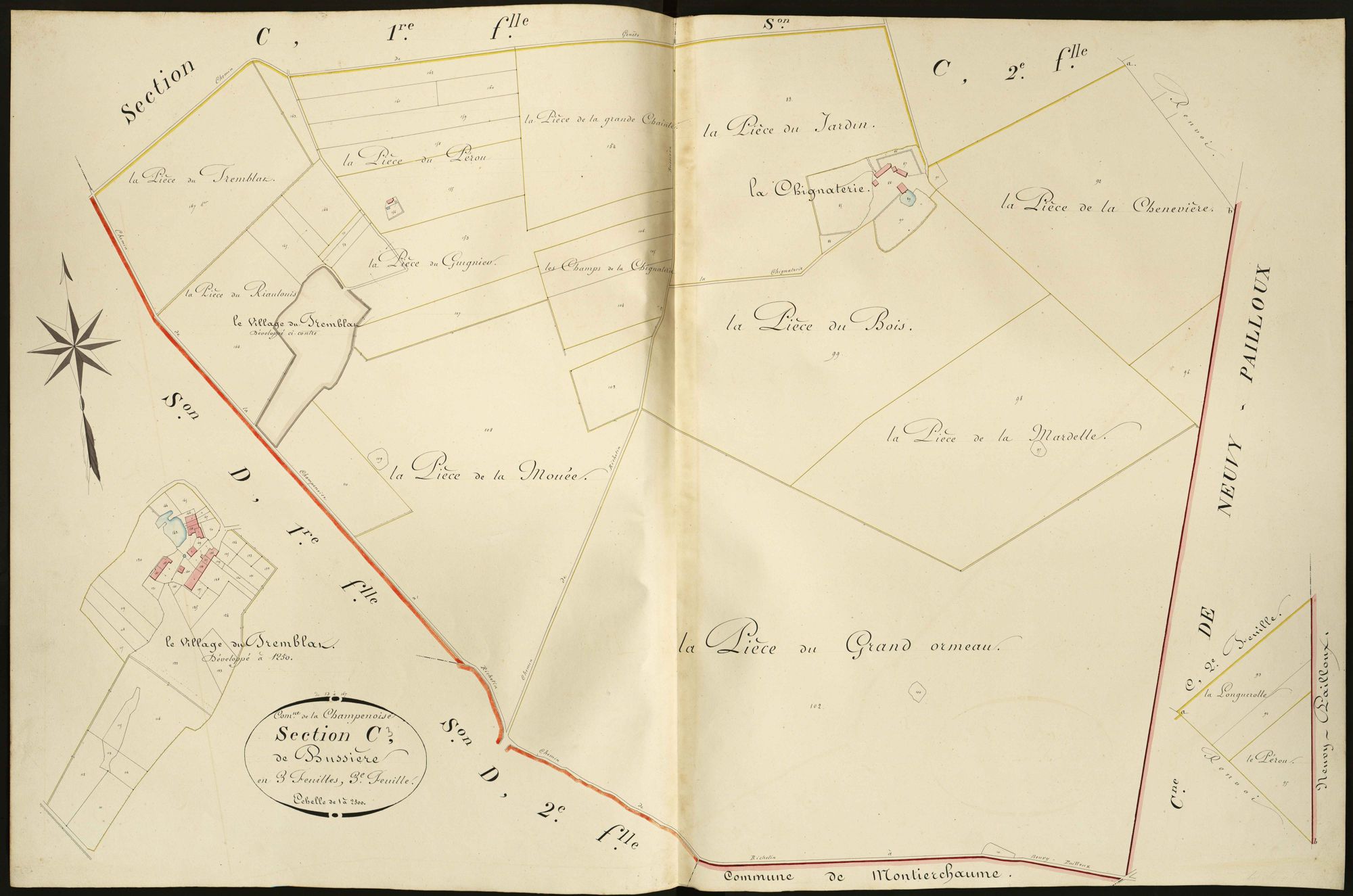 Champenoise - Section C3, dite de Bussière.
