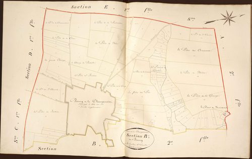 Champenoise - Section B1, dite du Bourg.