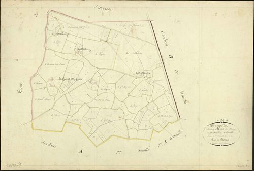Champillet - Section A2, dite du Bourg.