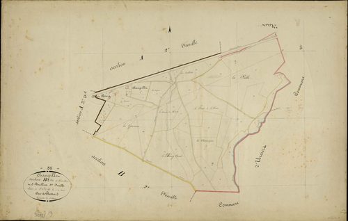 Champillet - Section B3, dite de Pont Bon.
