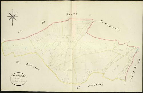 Chapelle-Saint-Laurian - Section A1, dite du Bourg.