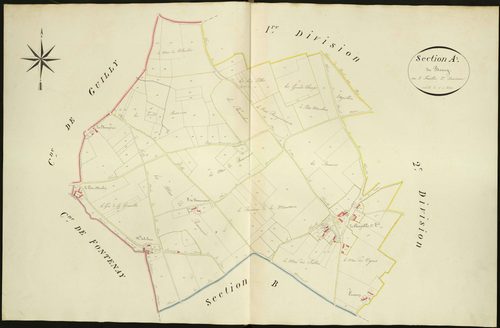 Chapelle-Saint-Laurian - Section A3, dite du Bourg.
