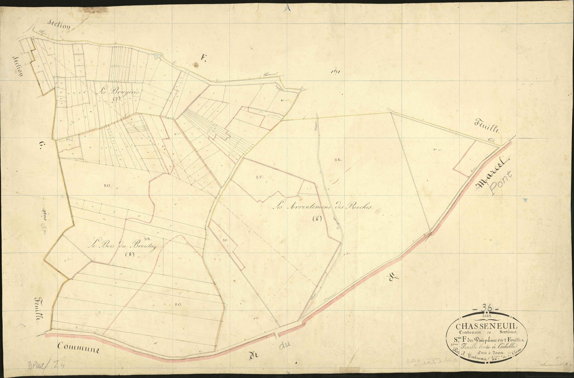 Chasseneuil - Section F2, dite des Dauphins.
