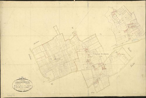 Chasseneuil - Section G2, dite du Bourg.