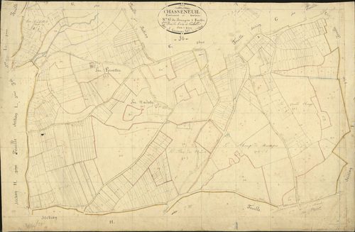 Chasseneuil - Section G3, dite du Bourg.